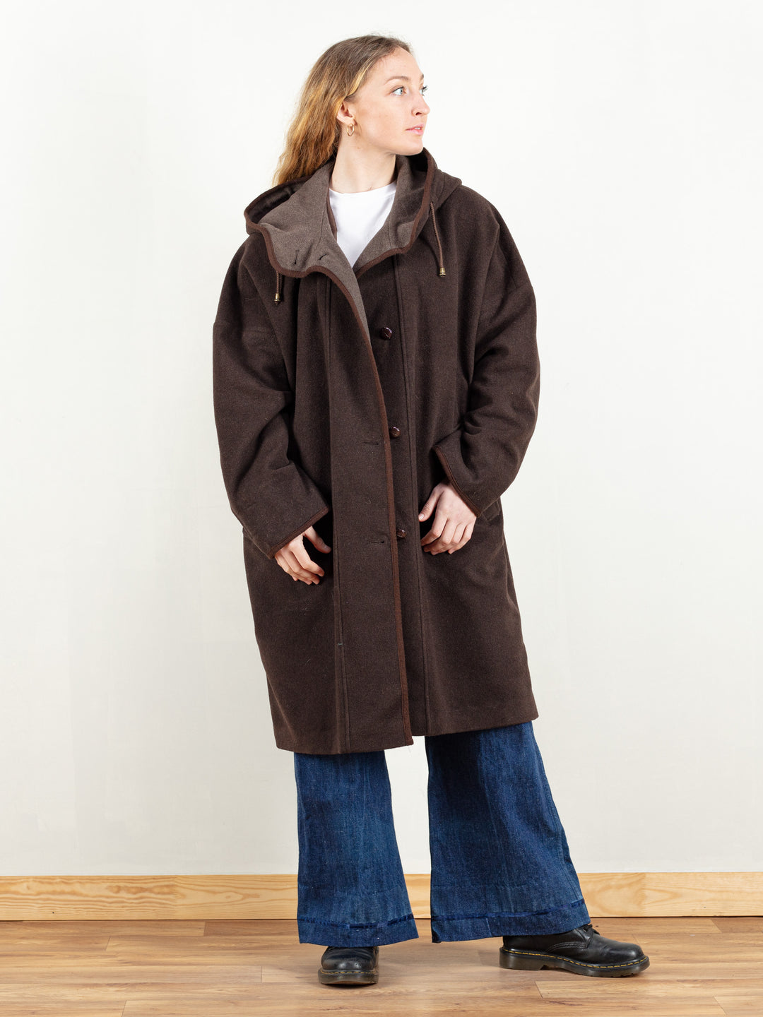 Vintage 90's Women Hooded Coat - NorthernGrip