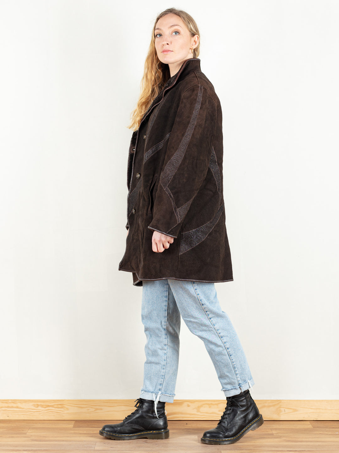 Vintage 80's Women Sheepskin Coat - NorthernGrip
