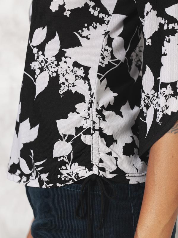 Vintage Floral Mesh Women Blouse - NorthernGrip