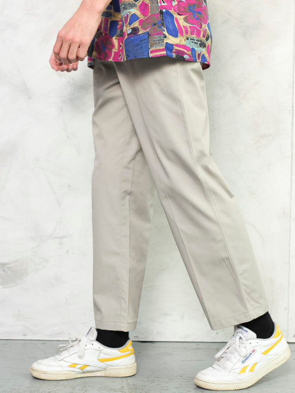 Vintage 90's Grey Men Chino Pants - NorthernGrip
