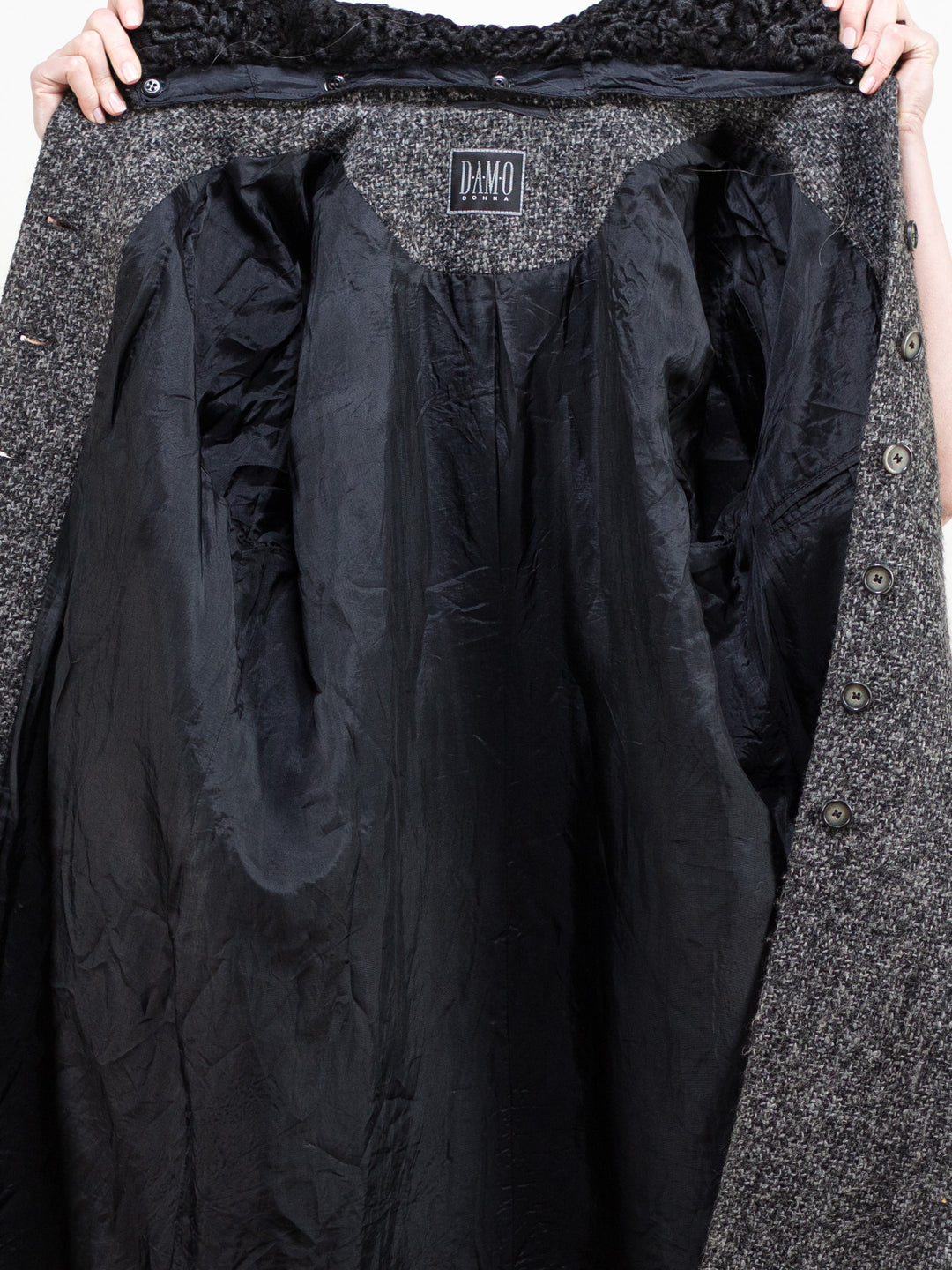 Vintage 80's Women Wool Blend Coat - NorthernGrip