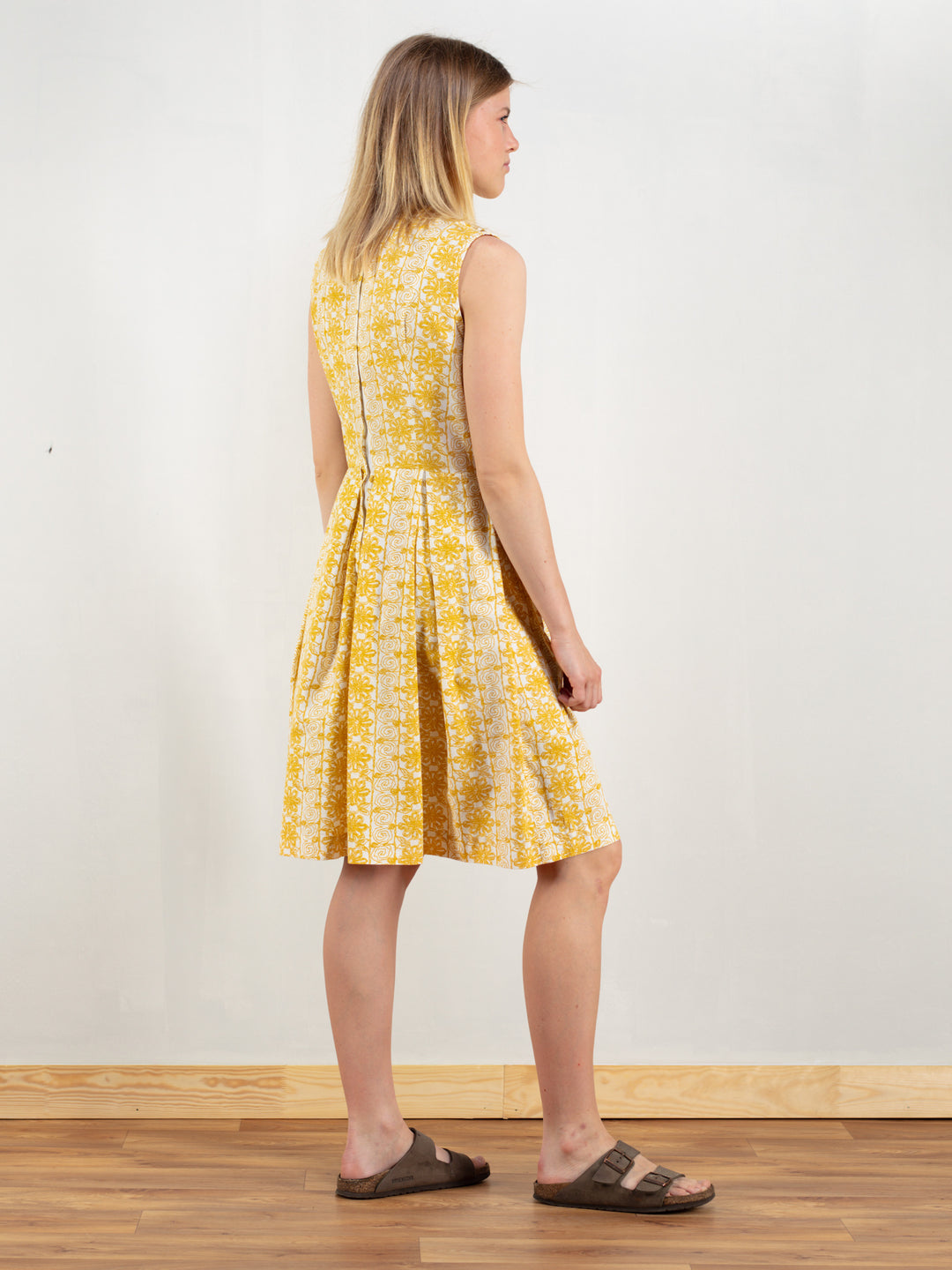 Vintage 70's Handmade Floral Dress - NorthernGrip