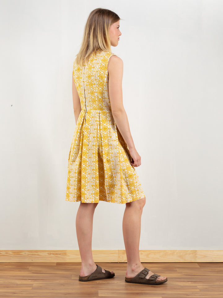 Vintage 70's Handmade Floral Dress - NorthernGrip