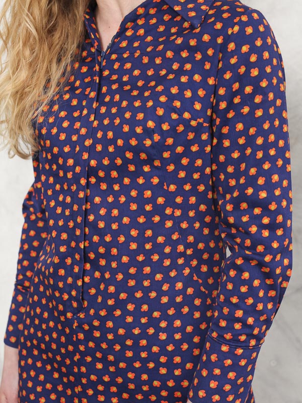 Vintage 60's Women Floral Dress - NorthernGrip