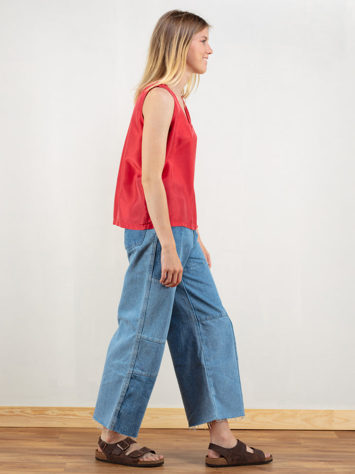 Vintage 90's Silk Women Top - NorthernGrip