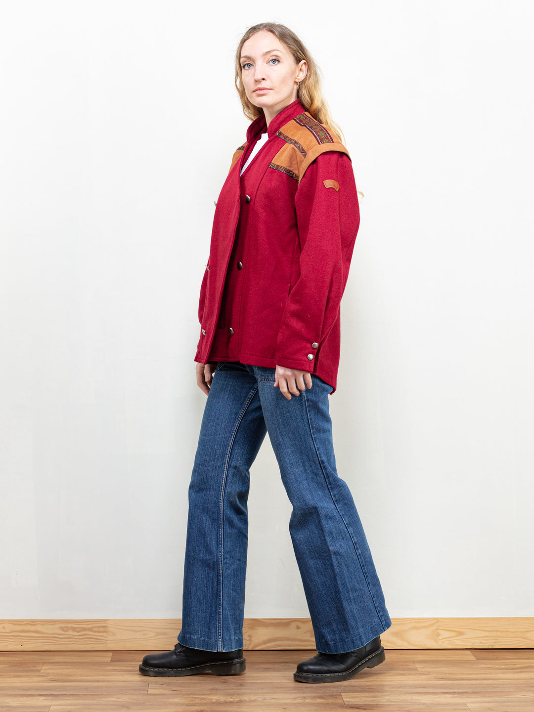 Vintage 80's Women Wool Jacket - NorthernGrip