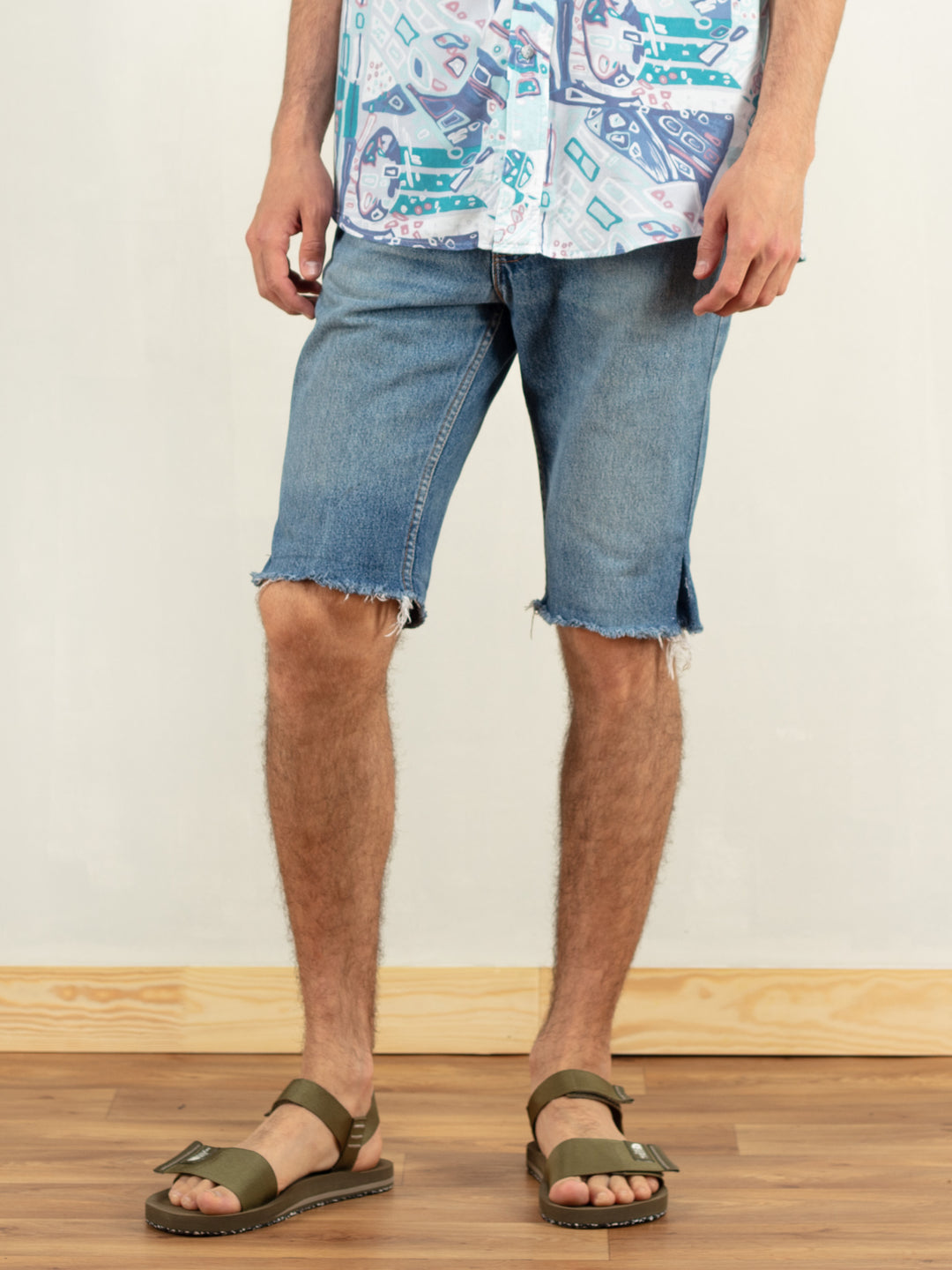 Vintage 90's Men Levi's Denim Shorts - NorthernGrip