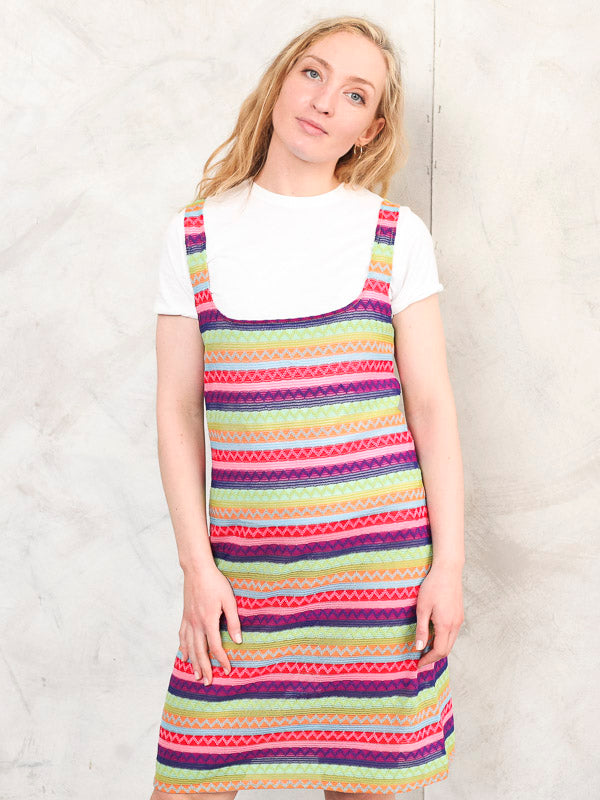Vintage 80's Women Light Boho Dress - NorthernGrip