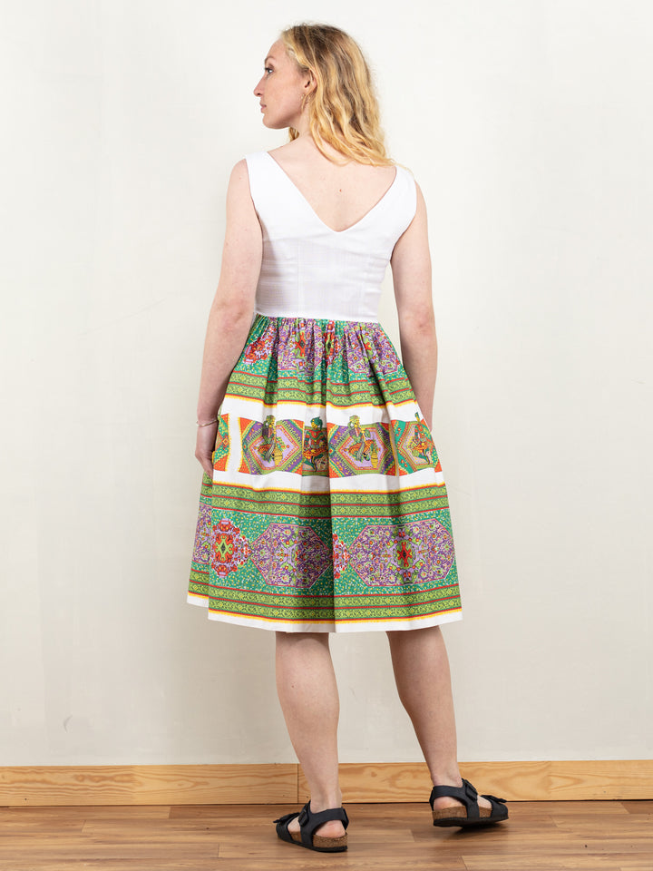 Vintage 70's Women Sleeveless Dress - NorthernGrip