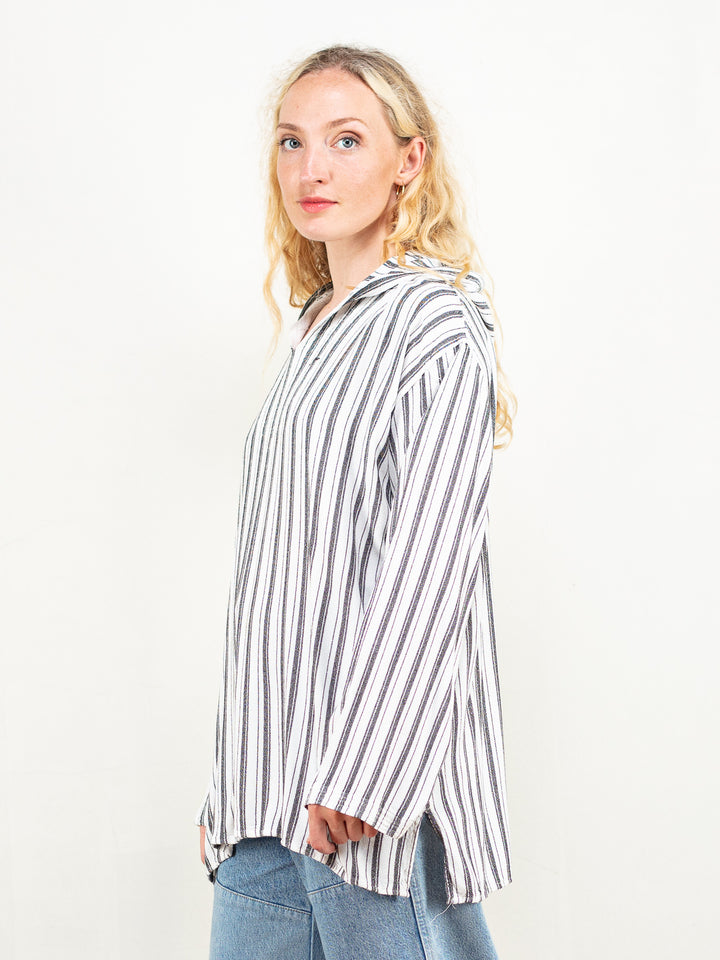 Vintage 90's Women Hooded Shirt - NorthernGrip