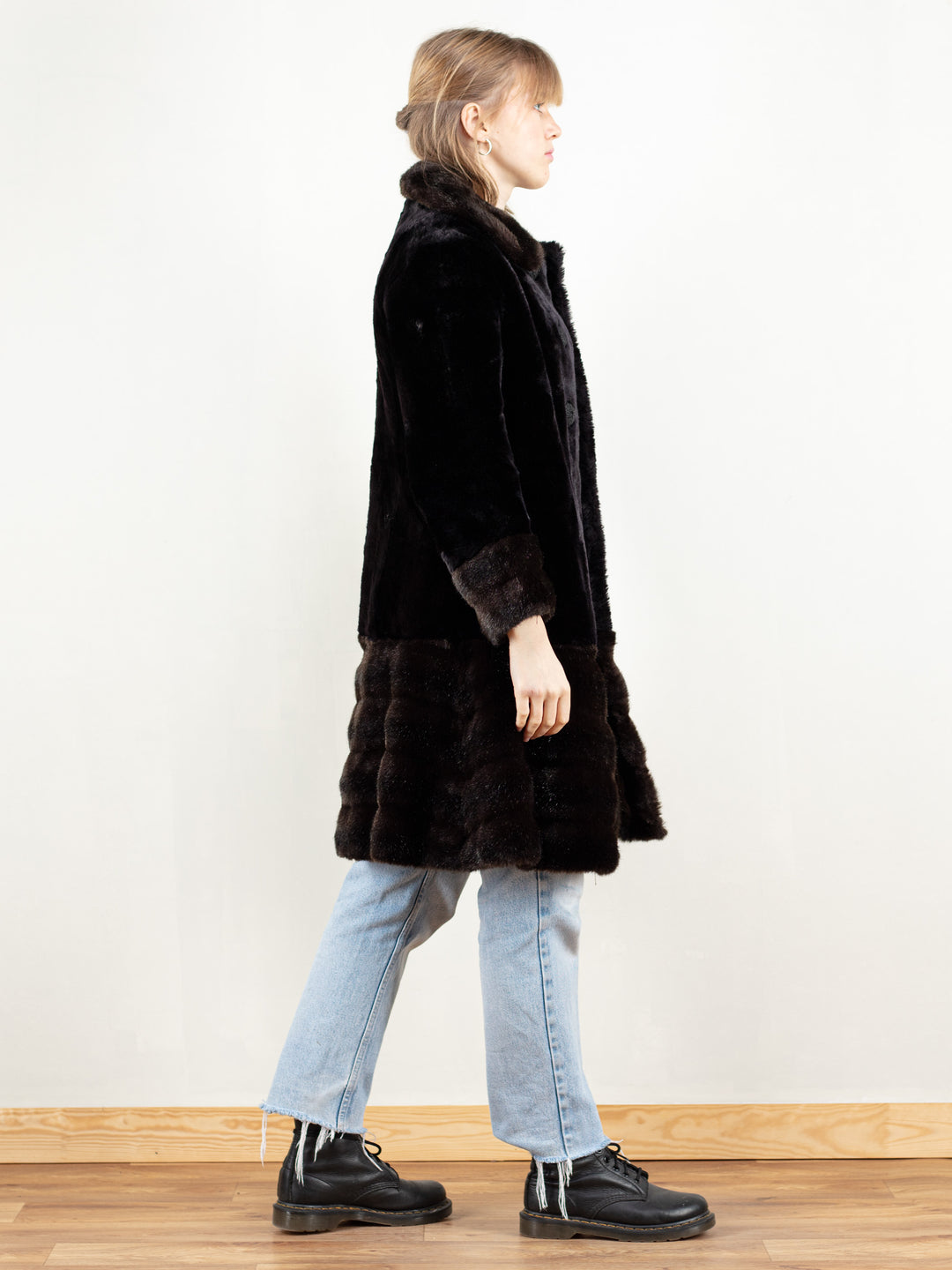 Vintage Women 80's Faux Fur Coat - NorthernGrip