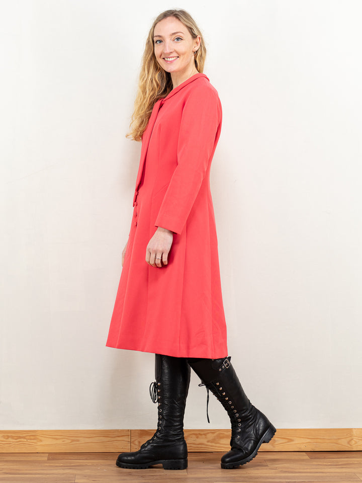 Vintage 80's Women Shift Dress in Pink - NorthernGrip