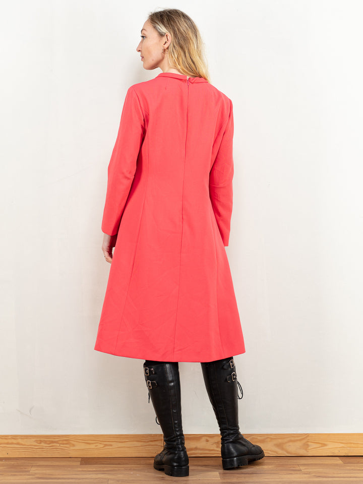 Vintage 80's Women Shift Dress in Pink - NorthernGrip