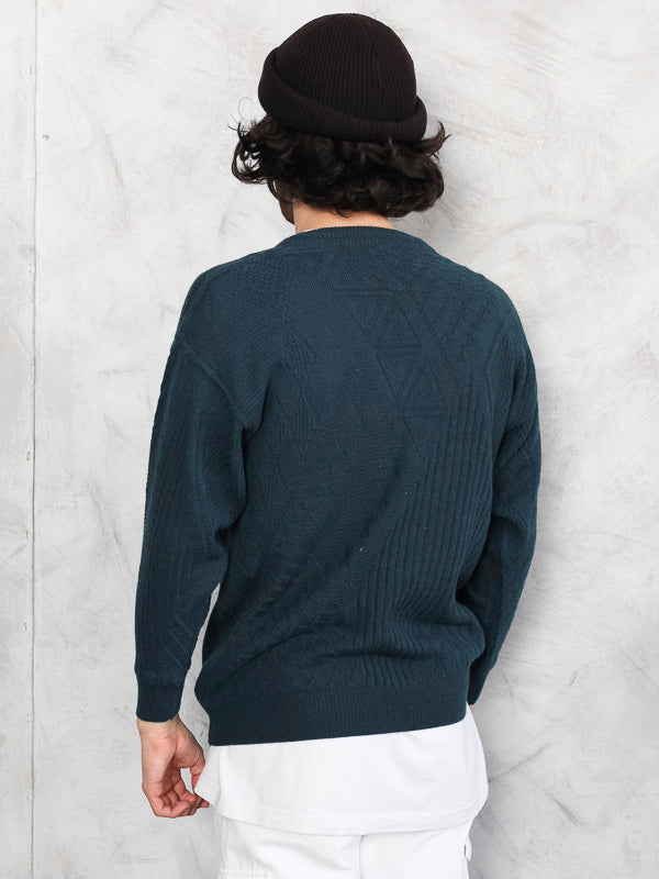 Vintage 90's Wool Men Sweater - NorthernGrip