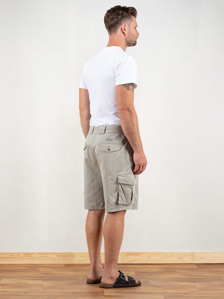 Vintage 90's Grey Men Utility Shorts - NorthernGrip