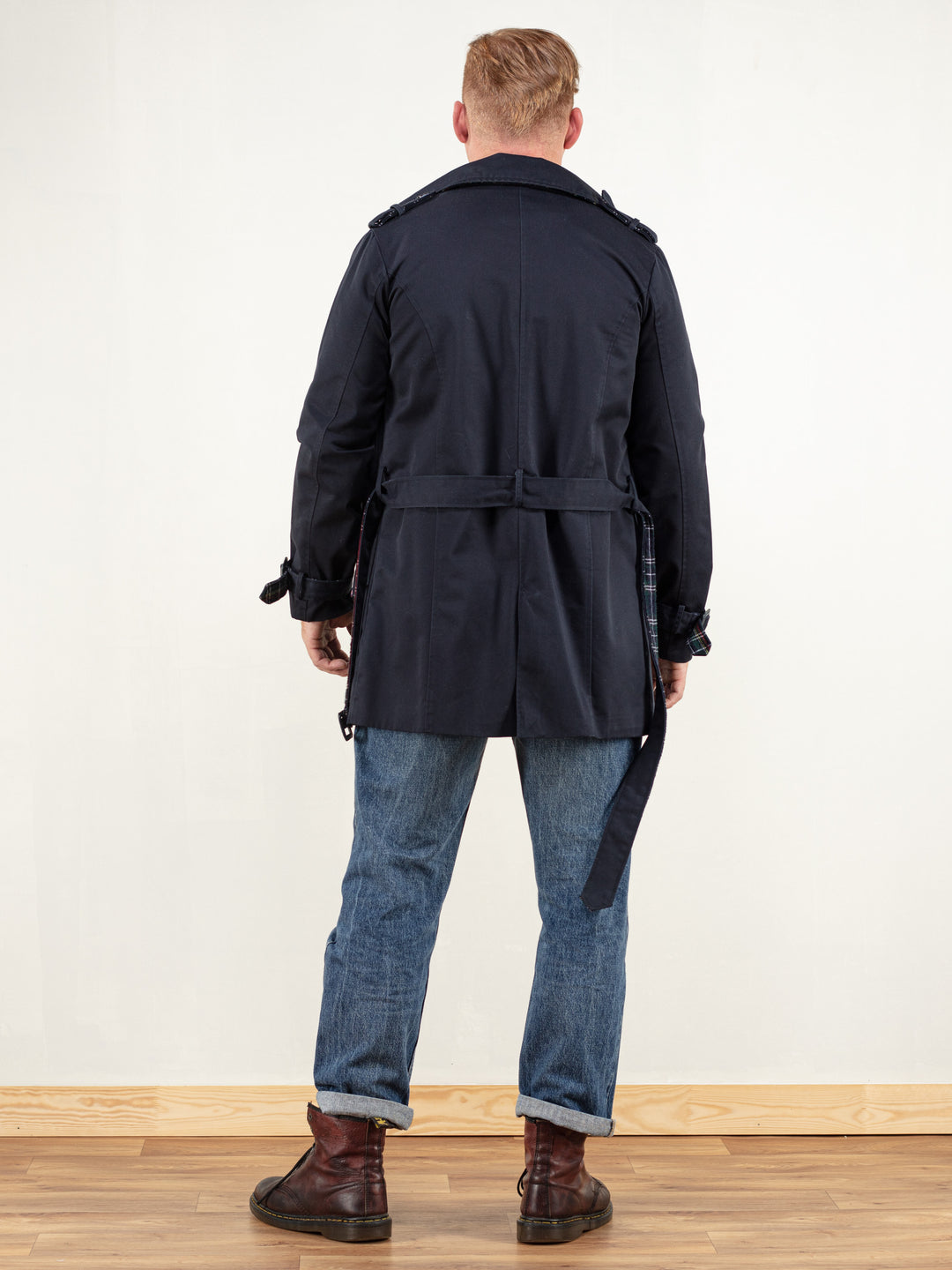 Vintage 90's Men Harrington Trench Coat - NorthernGrip