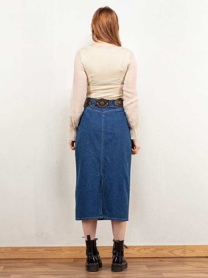 Vintage 00's Women Long Sleeve Top in Beige - NorthernGrip