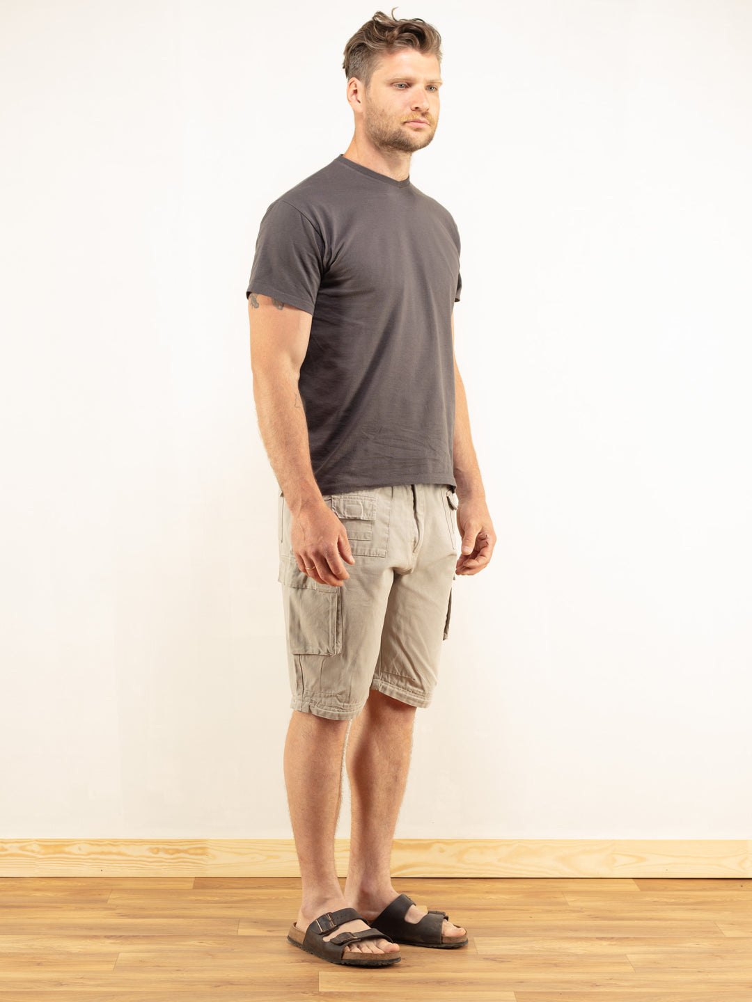 Vintage 90's Men Cargo Shorts - NorthernGrip