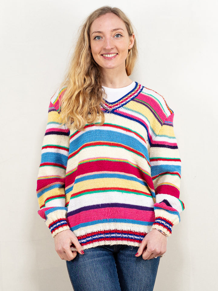 Vintage 90's Women Handmade Sweater - NorthernGrip