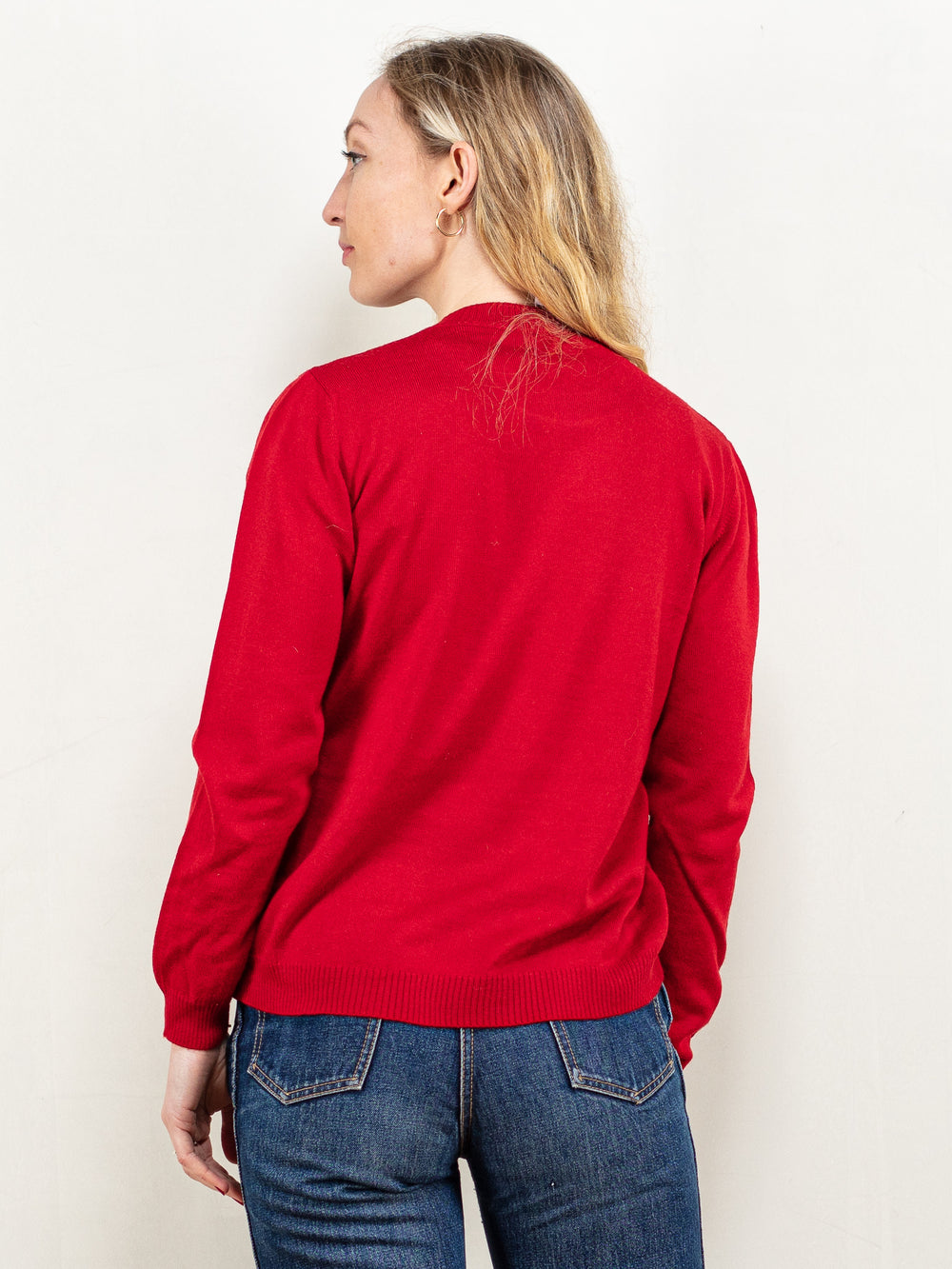 Vintage 90's Women Golf Sweater in Red - NorthernGrip