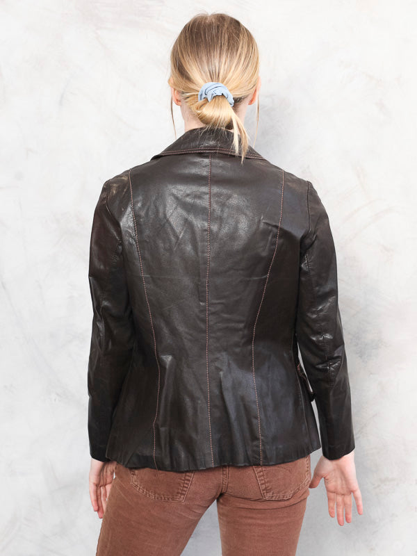Vintage 70's Women Leather Jacket - NorthernGrip