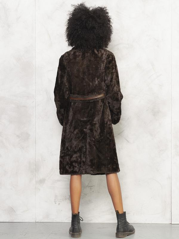 Vintage 70's Women Faux Fur Coat - NorthernGrip