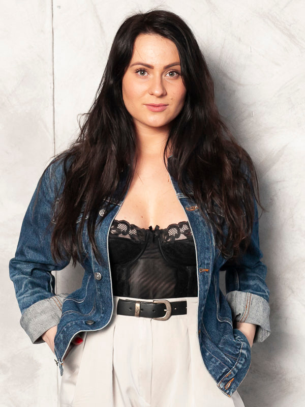 Vintage 80's Women Denim Jacket - NorthernGrip