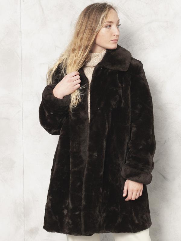 Vintage 80's Oversized Women Coat - NorthernGrip