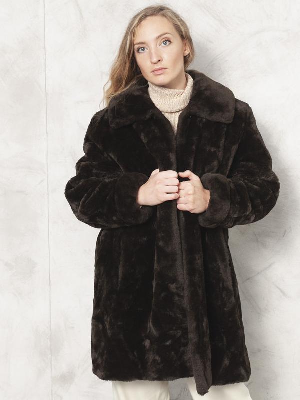 Vintage 80's Oversized Women Coat - NorthernGrip