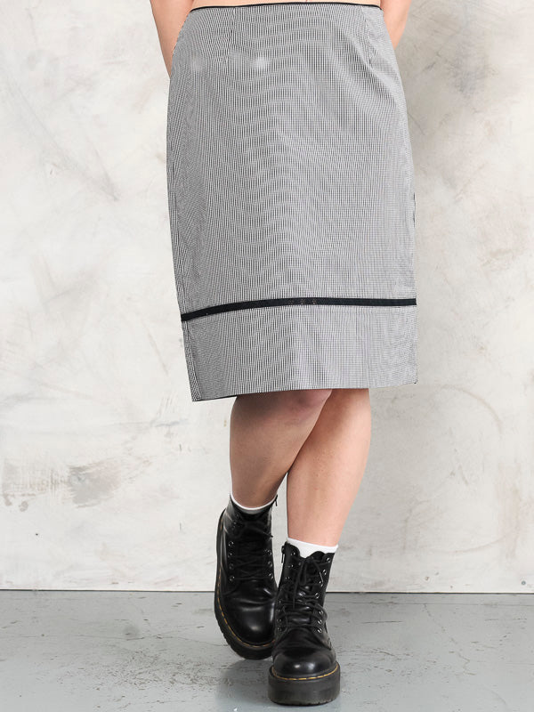 Vintage 90's Women Plaid Skirt - NorthernGrip