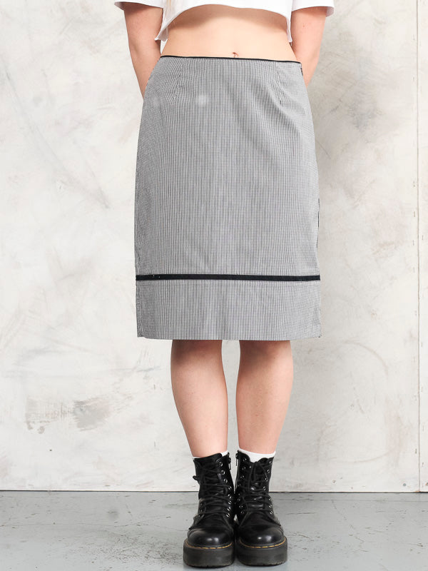 Vintage 90's Women Plaid Skirt - NorthernGrip