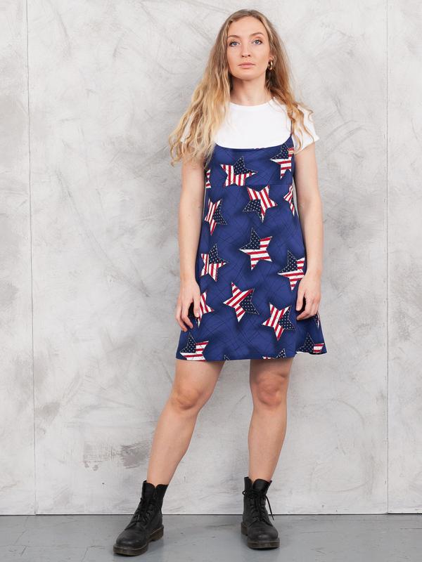 Vintage 90's Women Mini Slip Dress - NorthernGrip