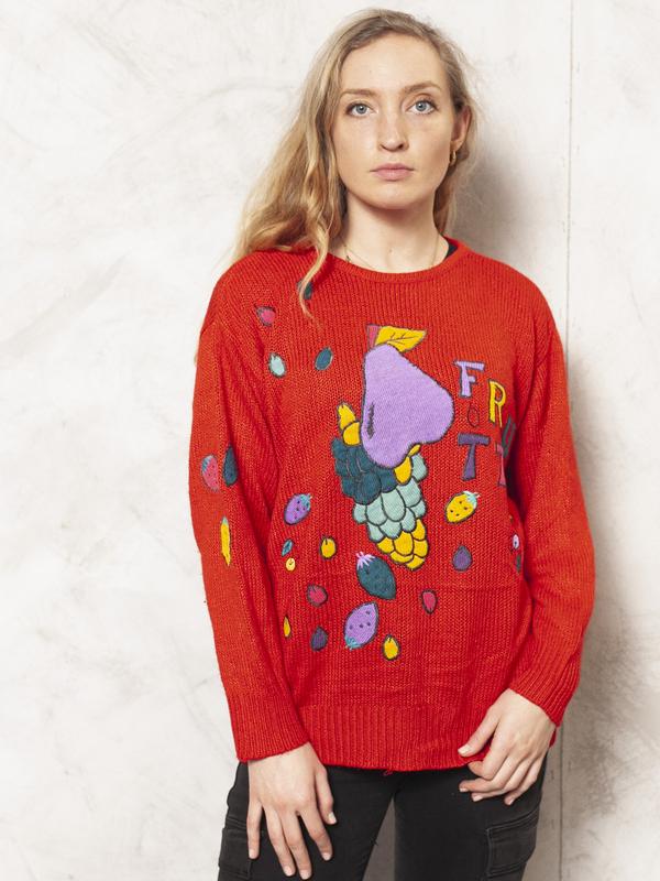 Vintage Patterned Knit Women Sweater - NorthernGrip