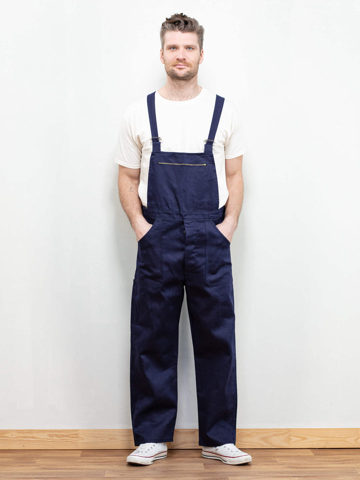 Vintage Men 80's Work Dungarees - NorthernGrip