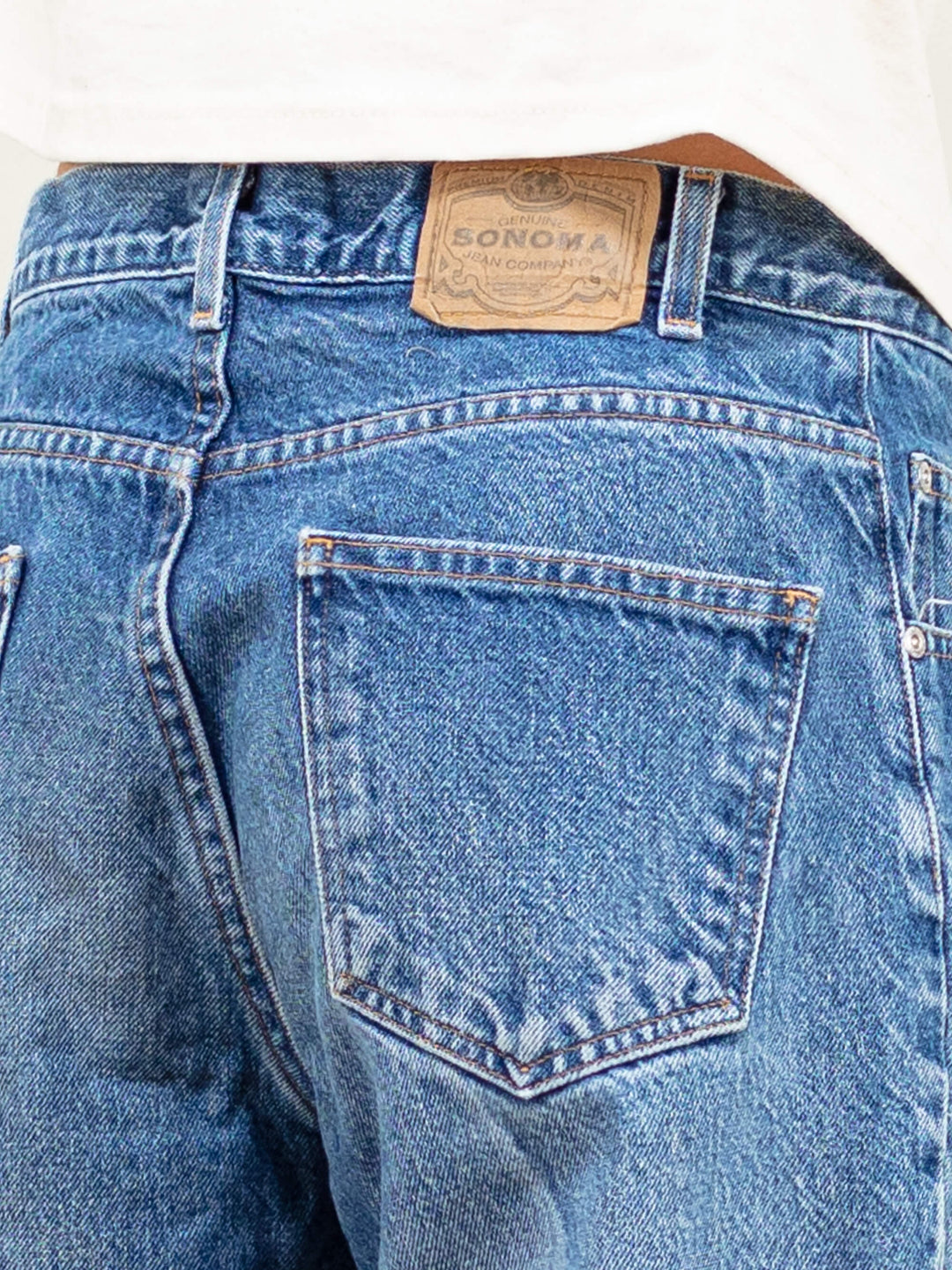 Vintage Men 90's Blue Denim Pants - NorthernGrip