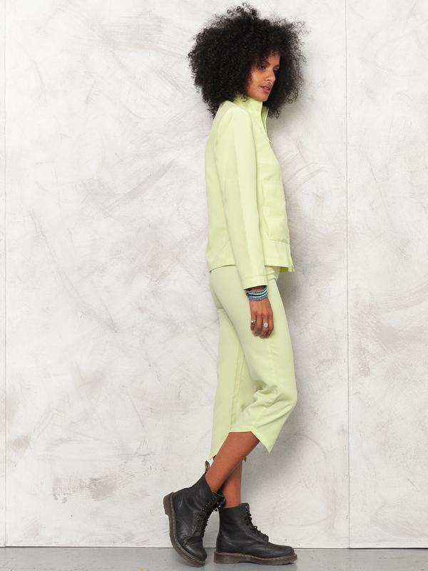 Vintage Y2K Green Women Suit - NorthernGrip